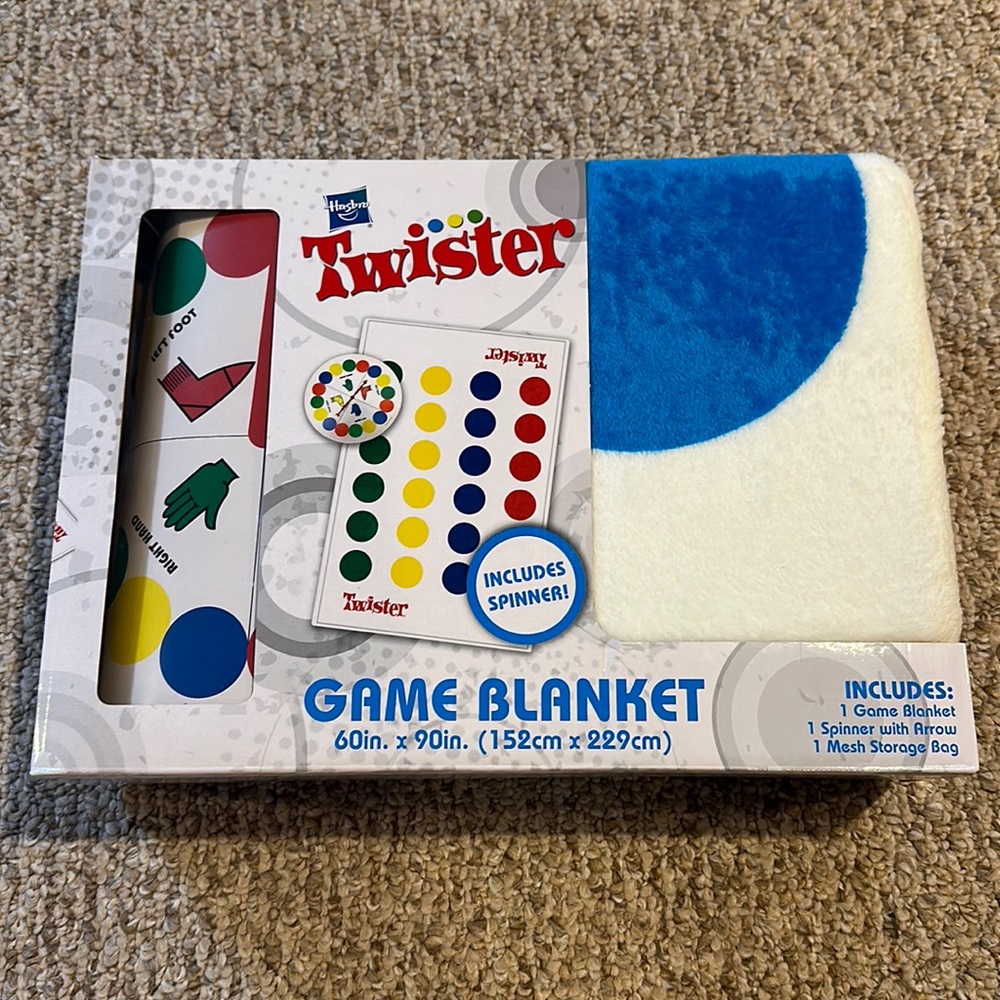 New in Box, Twister Game Blanket
